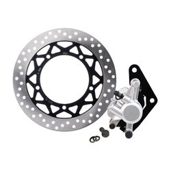 Disco com Cáliper e Pastilha de Freio Dianteiro